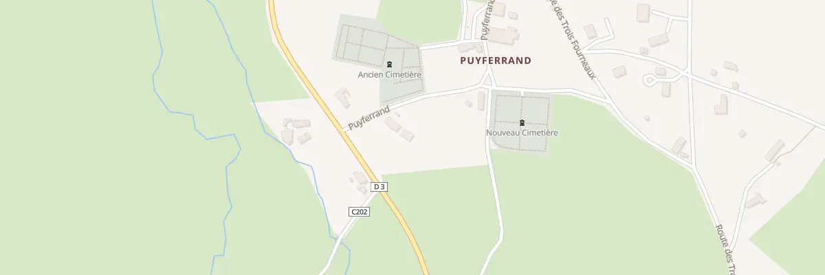 Plan du 9 Puyferrand au Châtelet