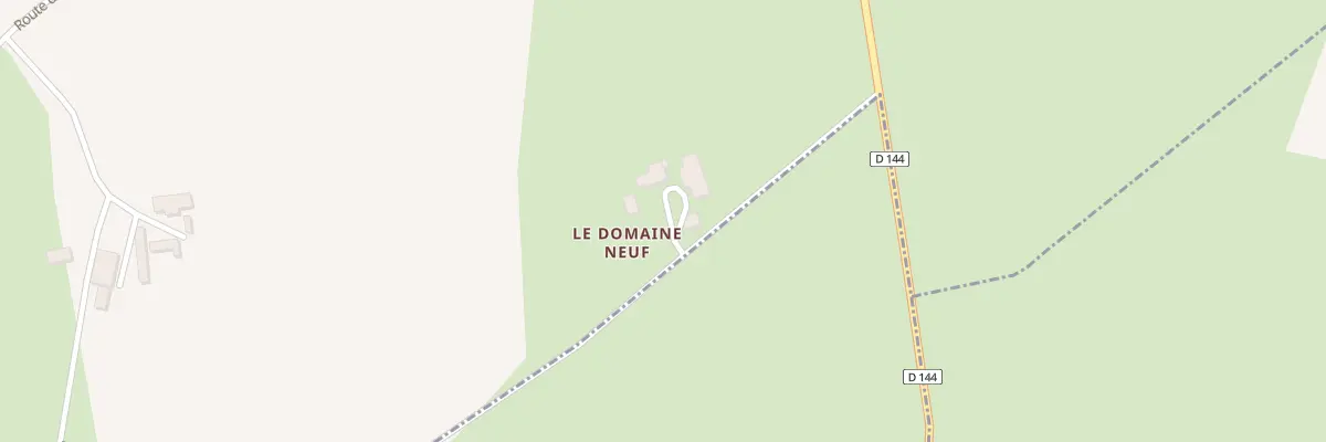 Plan du 180 Che du Domaine Neuf à Ineuil