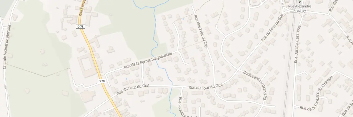 Plan du 22 Rue de la Ferme Seigneuriale à Presles