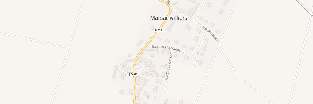 Plan du 4 Rue des Tisserands à Marsainvilliers