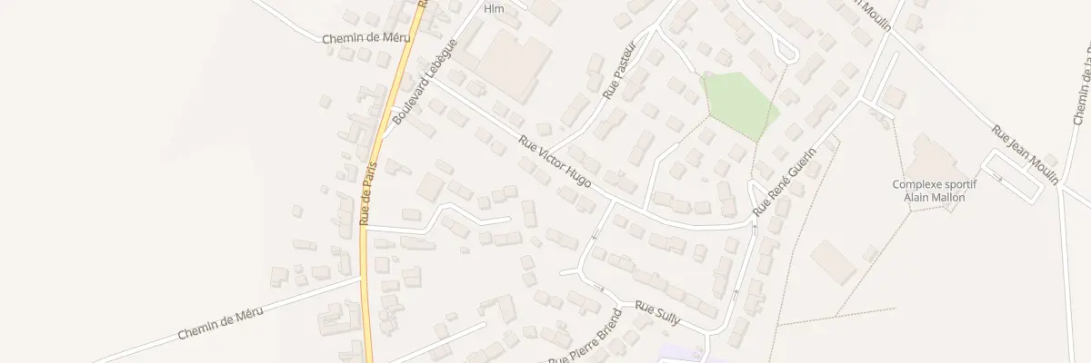 Plan du 12 Rue Victor Hugo à Neuilly-en-Thelle