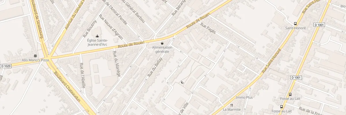 Plan du 27 Rue du Bellay à Amiens