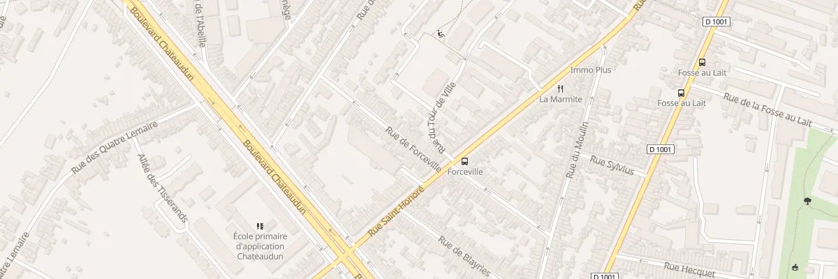 Plan du 14 Rue de Forceville à Amiens