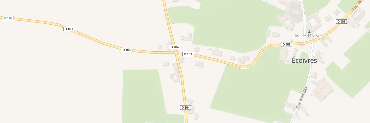 Plan du 2 Rue de Saint Pol à Écoivres