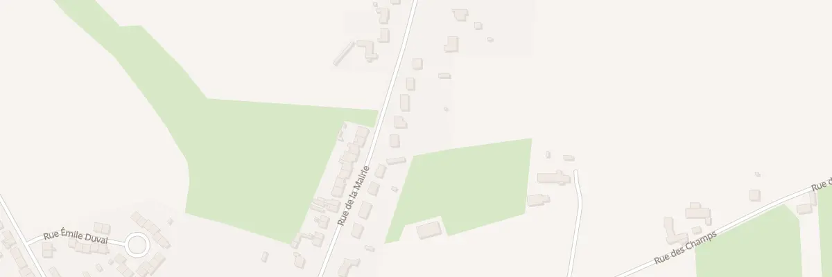 Plan du 22 Rue de la Mairie à Nieurlet