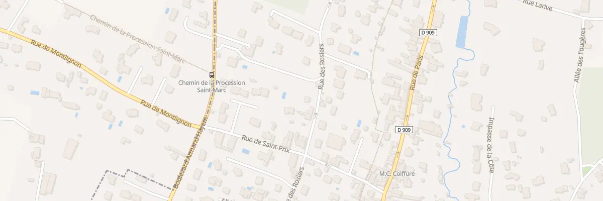 Plan du 27 Rue des Rosiers à Montlignon