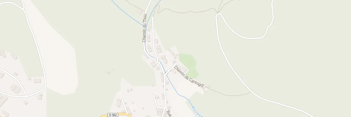 Plan du 119 Le Village à Cuxac-Cabardès