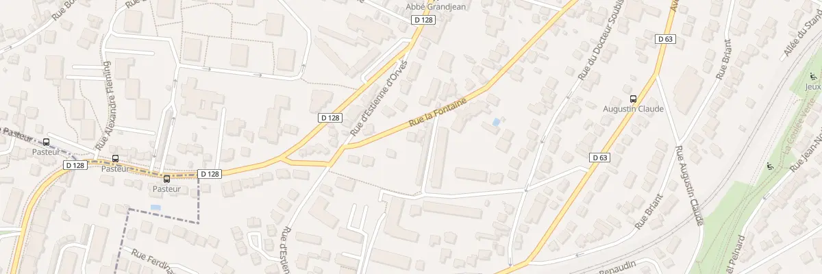 Plan du 57 Rue la Fontaine à Fontenay-aux-Roses