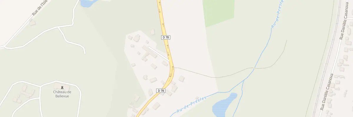Plan du 124B Rue Pierre Brossolette à Presles