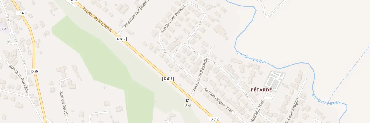 Plan du 6 Rue Jacques Prévert à Lagarrigue