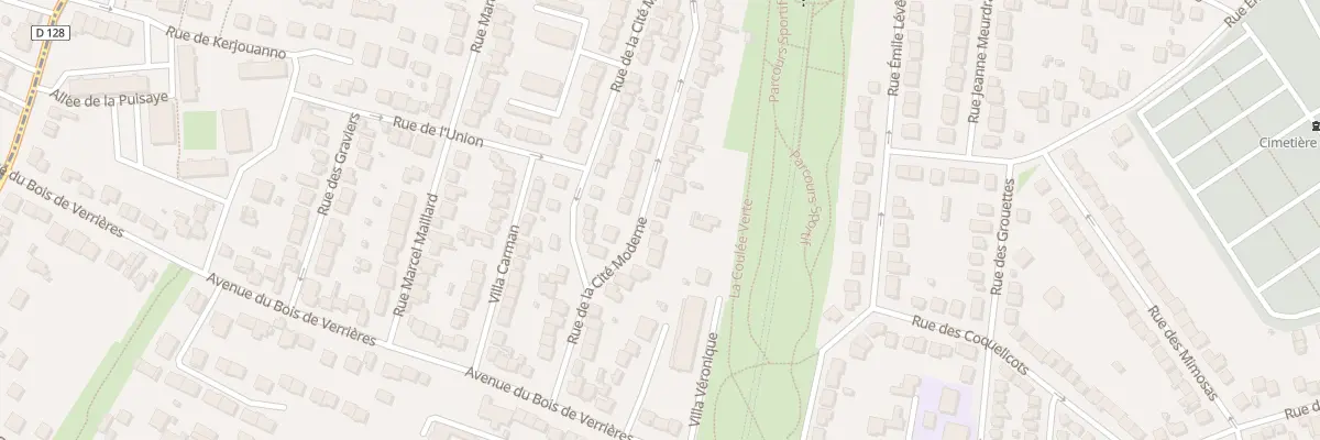 Plan du 23B Rue de la Cité Moderne à Antony