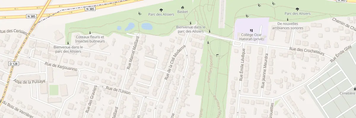Plan du 107 Rue de la Cité Moderne à Antony