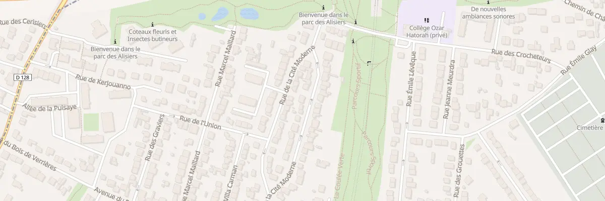 Plan du 38 Rue de la Cité Moderne à Antony
