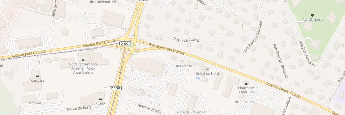 Plan du 149 Rue Alexandre Dumas à Amiens