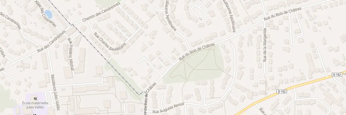 Plan du 218B Rue du Bois de Châtres à Brétigny-sur-Orge