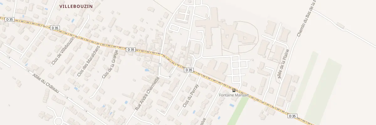 Plan du 75 Rue du Perray à Ballainvilliers