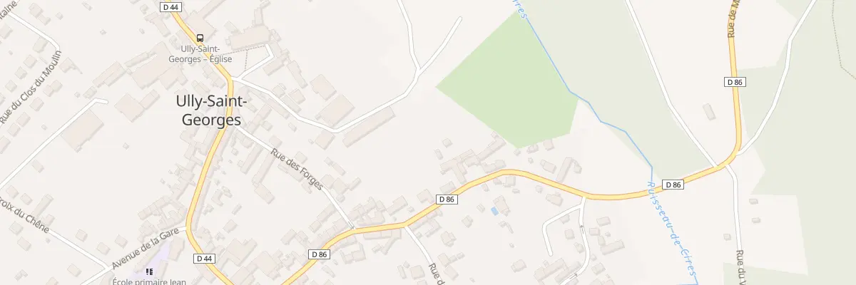 Plan du 21 Rue de Mouy à Ully-Saint-Georges