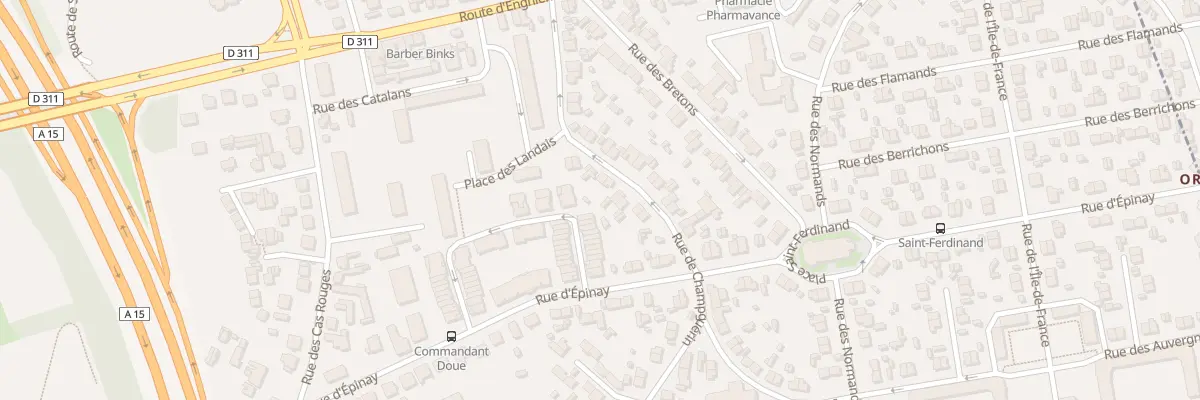 Plan du 47 Rue de Champguerin à Argenteuil