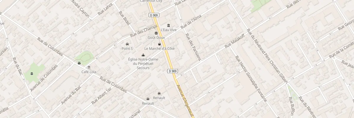 Plan du 90 Av d’Argenteuil à Asnières-sur-Seine