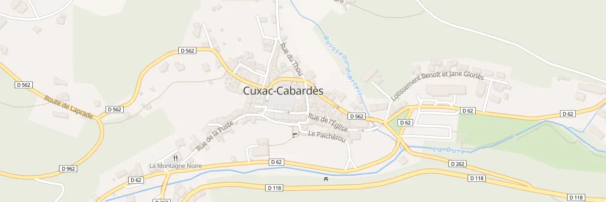 Plan du 3 Rue des Fours à Cuxac-Cabardès