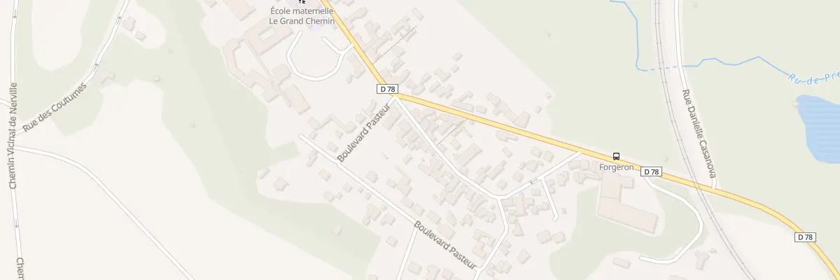 Plan du 37 Rue François le Cam à Presles