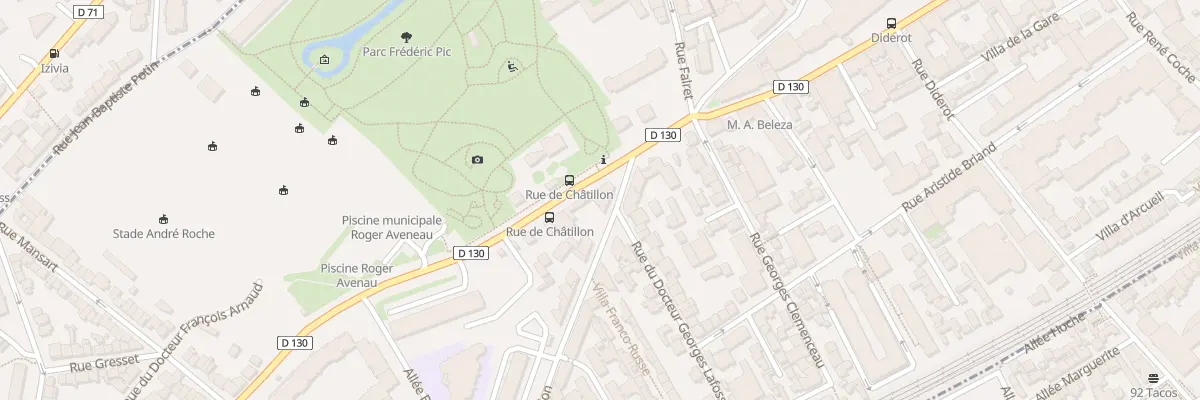Plan du 3 Rue Larmeroux à Vanves