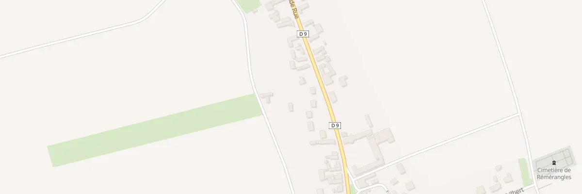 Plan du 63 Gr Grande Rue à Rémérangles