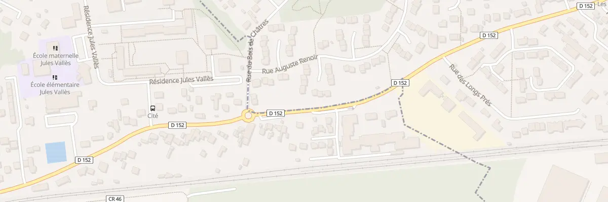 Plan du 10 Rue Edgar Degas à Brétigny-sur-Orge