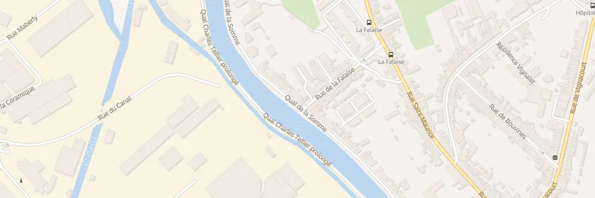 Plan du 320 Vc Quai de la Somme à Amiens