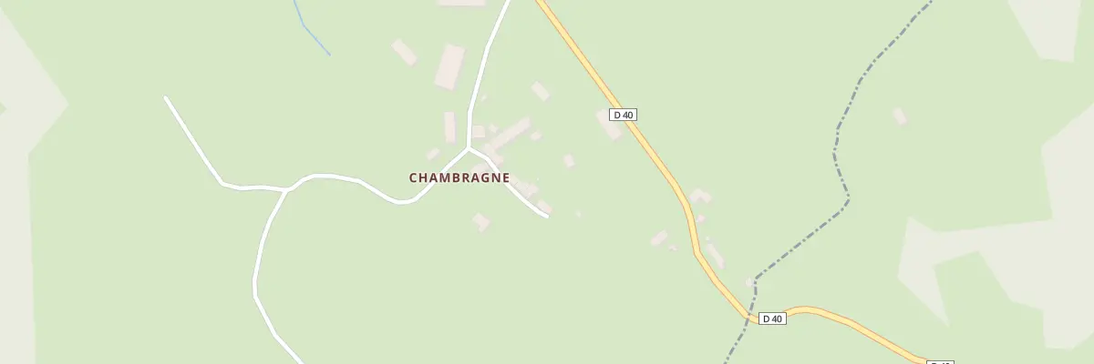 Plan du 16 Chambragne à Néoux