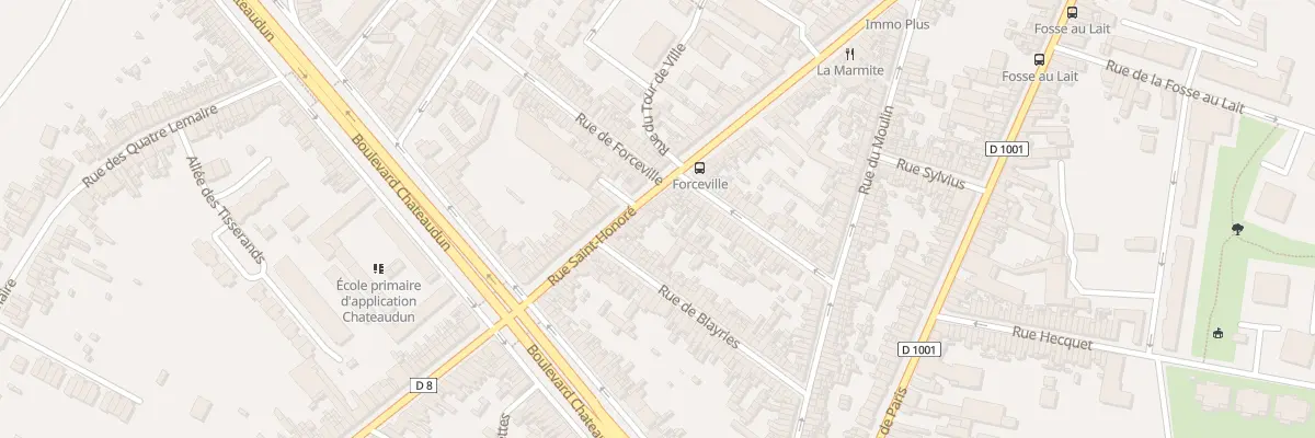 Plan du 245 Rue Saint-Honoré à Amiens