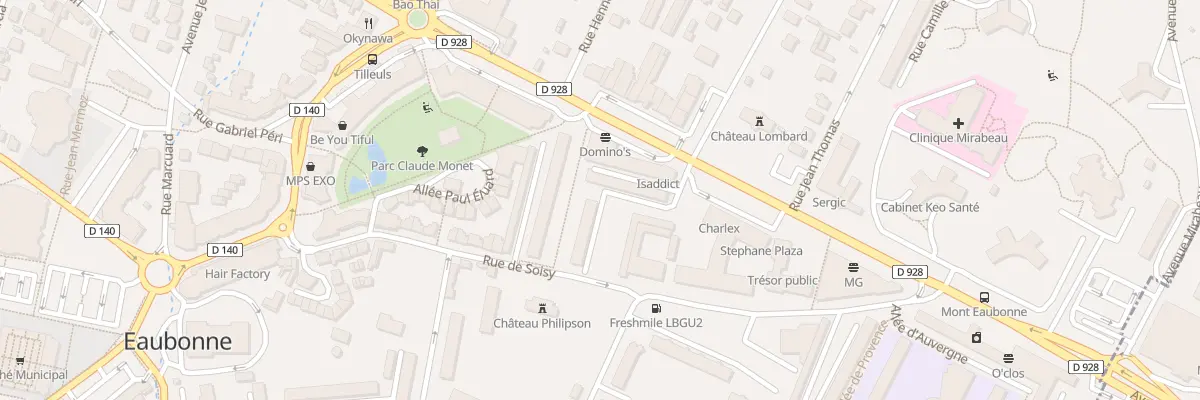 Plan du 23 Rue de Soisy à Eaubonne