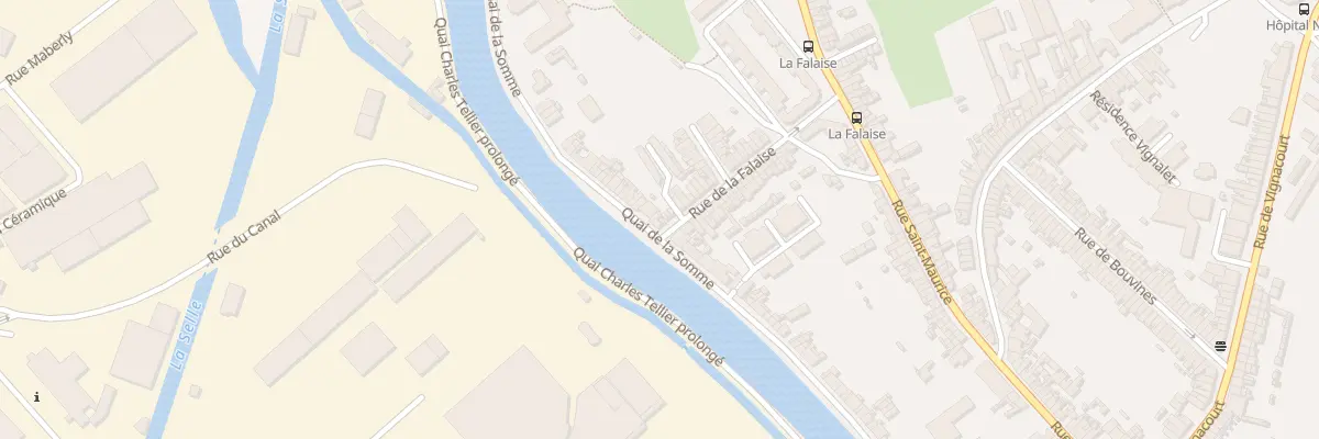 Plan du 316 Vc Quai de la Somme à Amiens