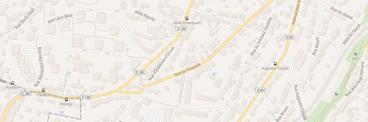 Plan du 48 Rue la Fontaine à Fontenay-aux-Roses
