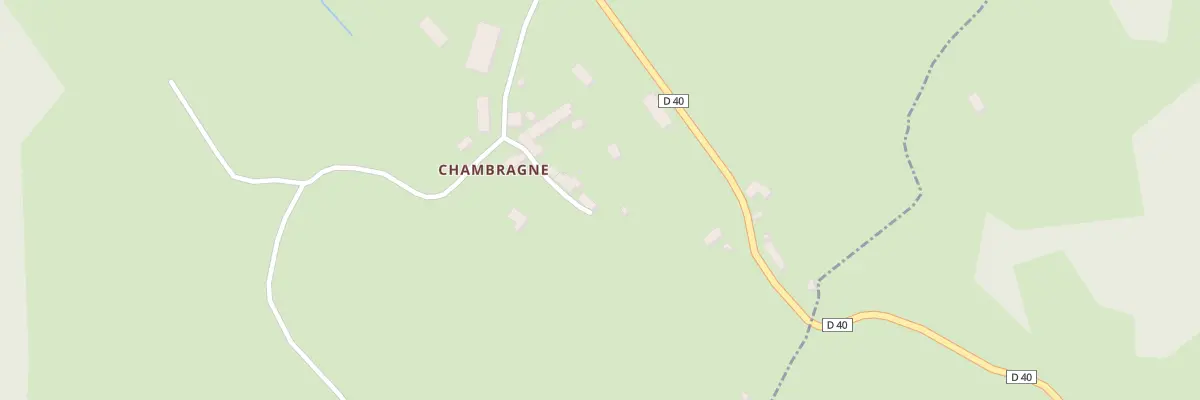 Plan du 18 Chambragne à Néoux