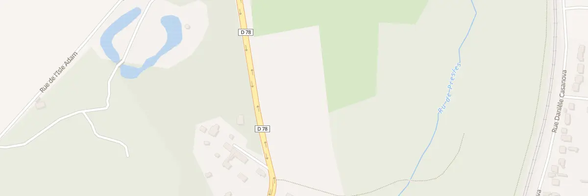 Plan du 132B Rue Pierre Brossolette à Presles