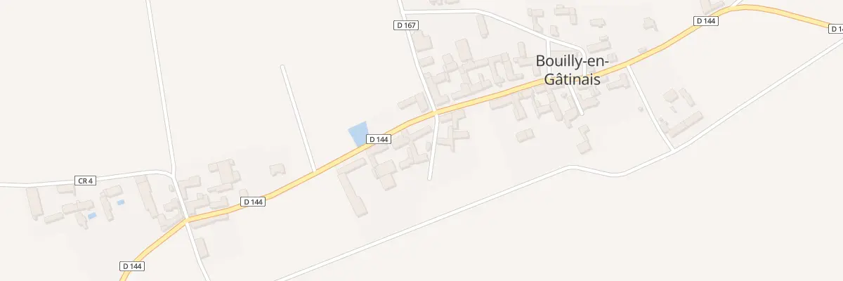 Plan du 1 Rte de Vrigny à Bouilly-en-Gâtinais