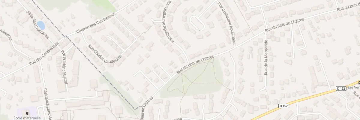 Plan du 1 Rue Guillaume Apollinaire à Brétigny-sur-Orge