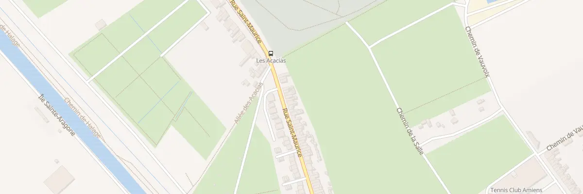 Plan du 452 Rue Saint-Maurice à Amiens