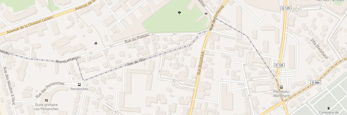 Plan du 11 Rue de l’Ile à Fontenay-aux-Roses