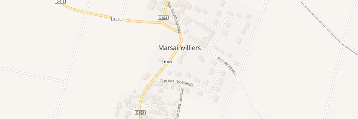 Plan du 5097 Ouches Sud Est à Marsainvilliers