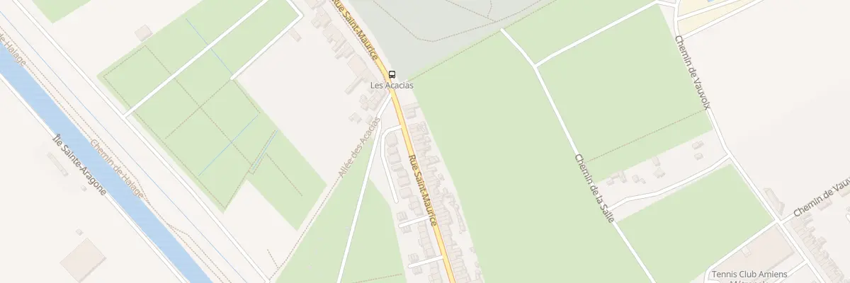 Plan du 450 Rue Saint-Maurice à Amiens