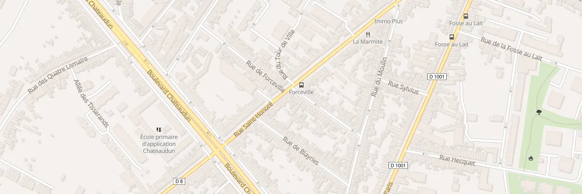 Plan du 233 Rue Saint-Honoré à Amiens