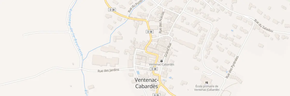 Plan du 17 Av du Cabardès à Ventenac-Cabardès