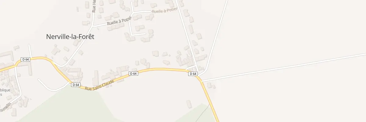 Plan du 89 Rue Saint Claude à Nerville-la-Forêt