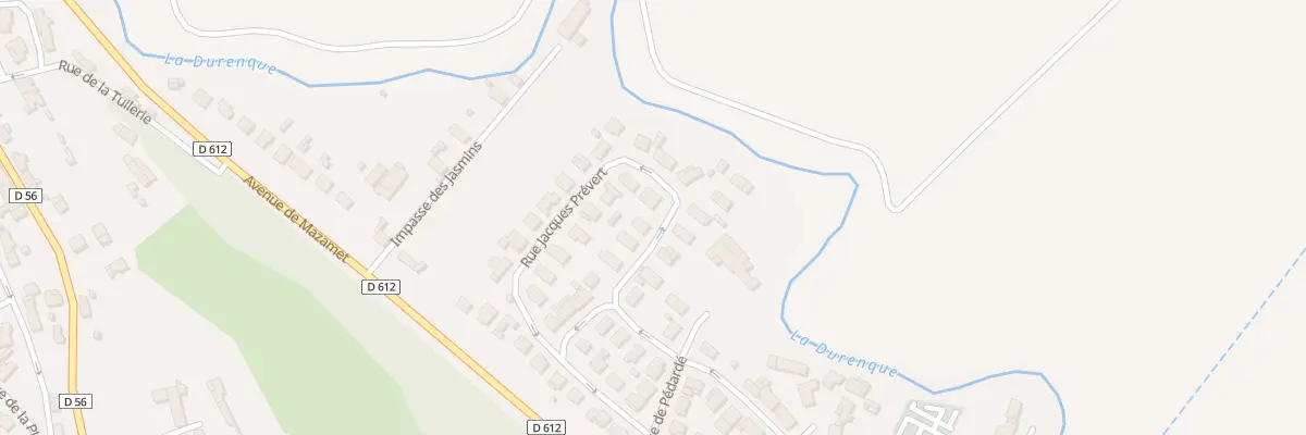 Plan du 28 Rue Jacques Prévert à Lagarrigue