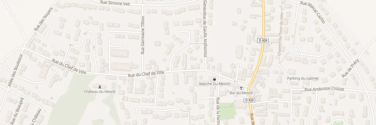 Plan du 24 Rue du Chef de Ville au Mesnil-en-Thelle