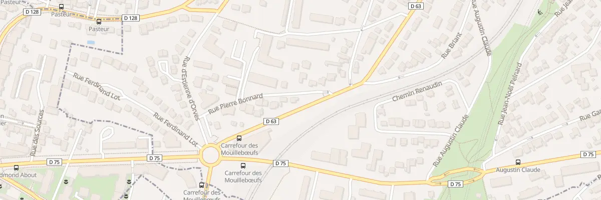 Plan du 74 Av Jean Moulin à Fontenay-aux-Roses