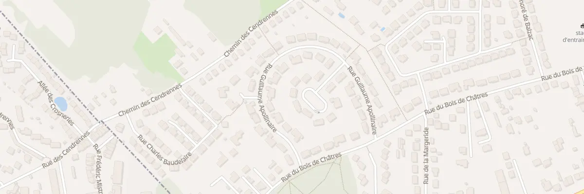 Plan du 30 Rue Guillaume Apollinaire à Brétigny-sur-Orge