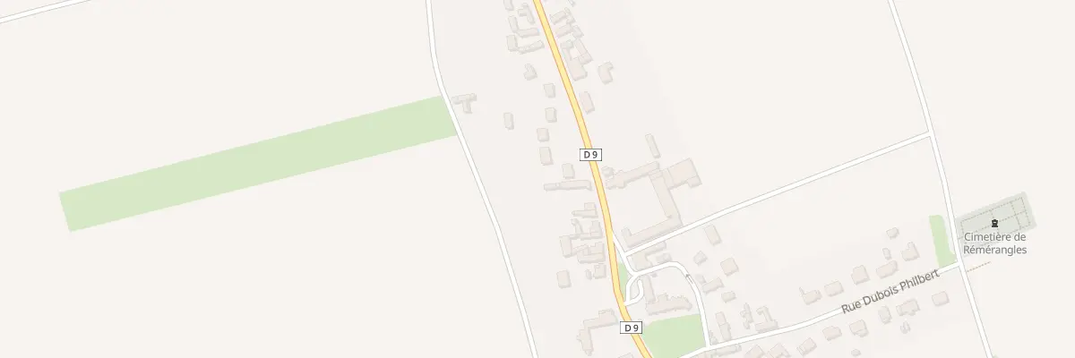 Plan du 55 Gr Grande Rue à Rémérangles